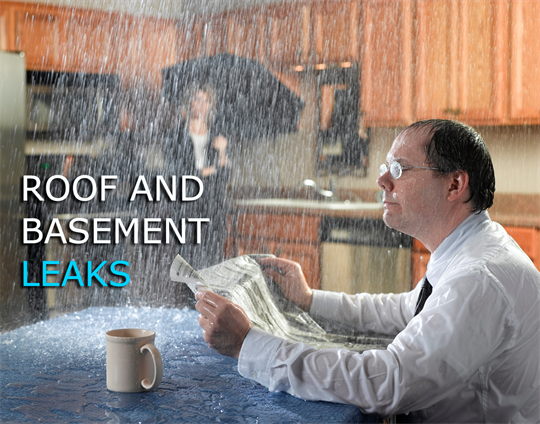 leaks hvac home roof basement 