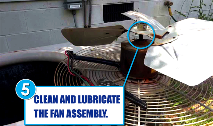 clean fan